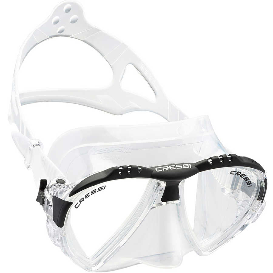 Cressi Matrix Dalış Maskesi - CLEAR-BLACK