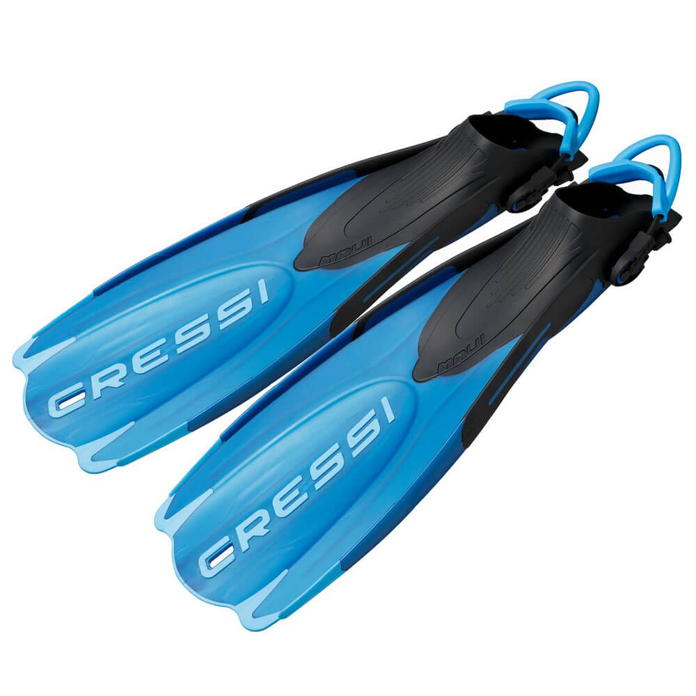 Cressi Maui Dalış Paleti - BLACK - BLUE - M-L