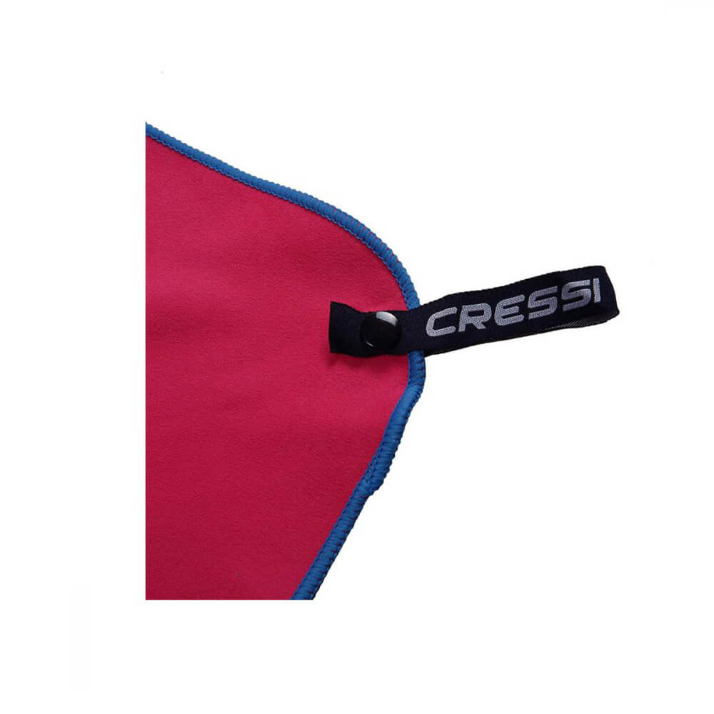 Cressi Mikrofiber İki Renkli Çok Amaçlı Havlu - RED - AZURE - 80X160CM