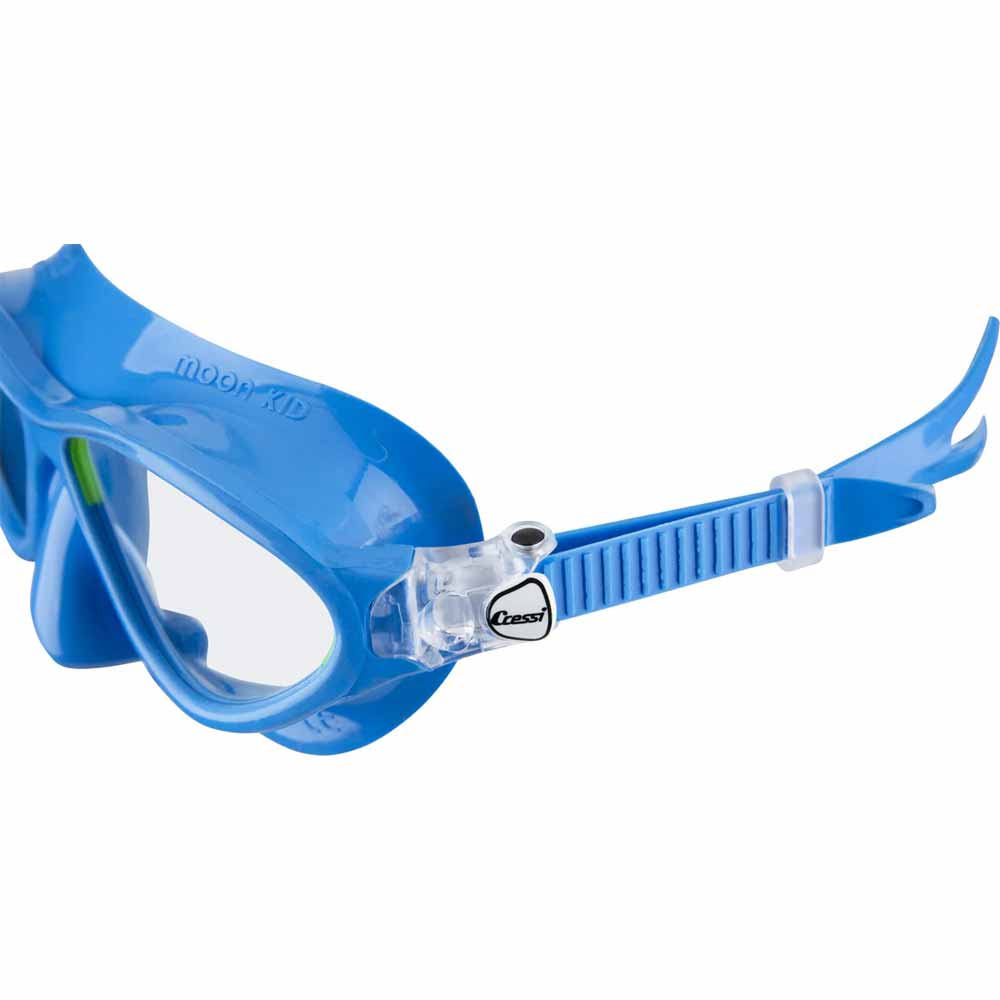 Cressi Moon Çocuk Yüzme ve Dalış Maskesi - BLUE - LIME - 5-10 YAŞ