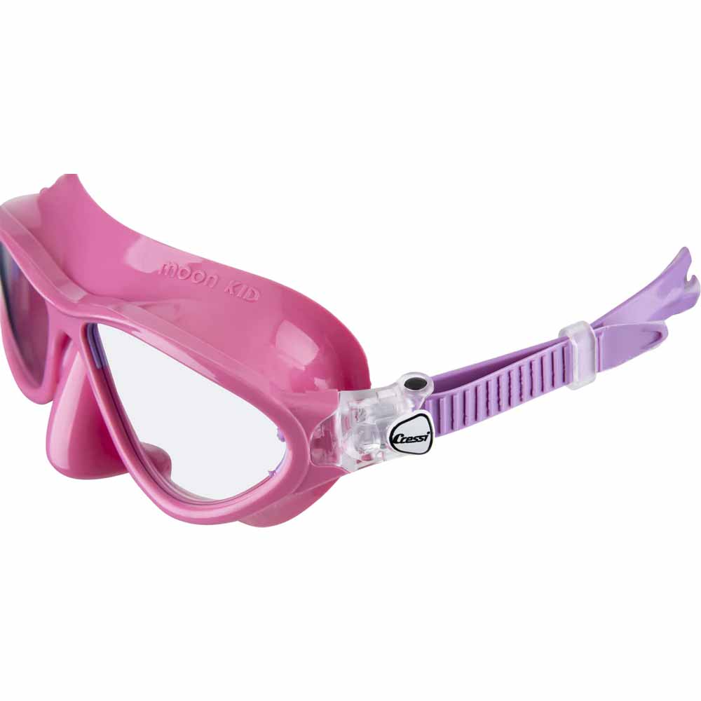 Cressi Moon Çocuk Yüzme ve Dalış Maskesi - PINK - LILAC - 5-10 YAŞ