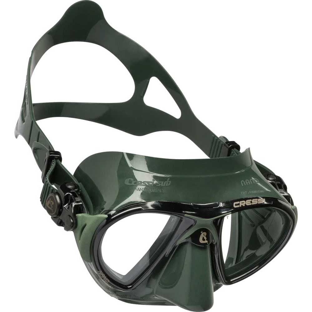 Cressi Nano Dalış Maskesi - GREEN-GREEN