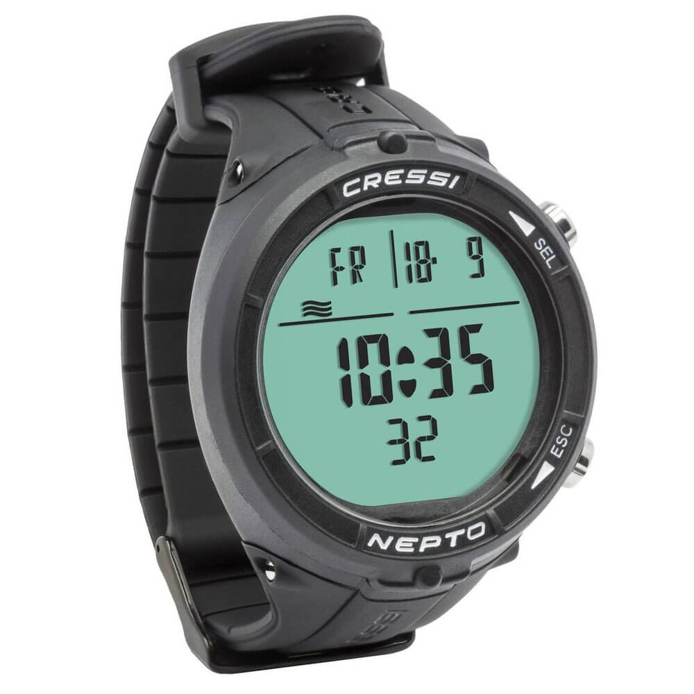 Cressi Nepto Dalış Bilgisayarı - BLACK