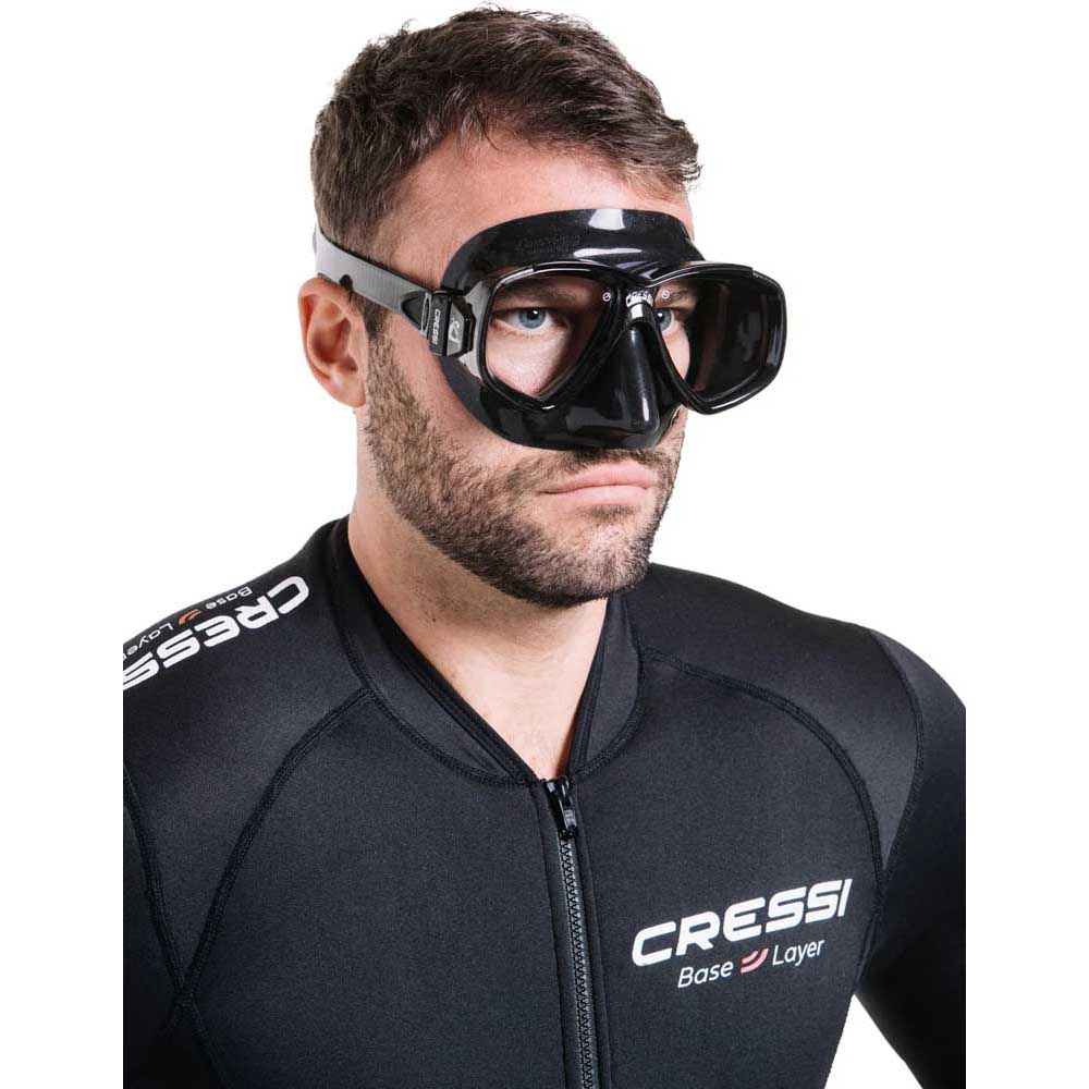 Cressi Perla Dalış Maskesi - BLACK-BLACK