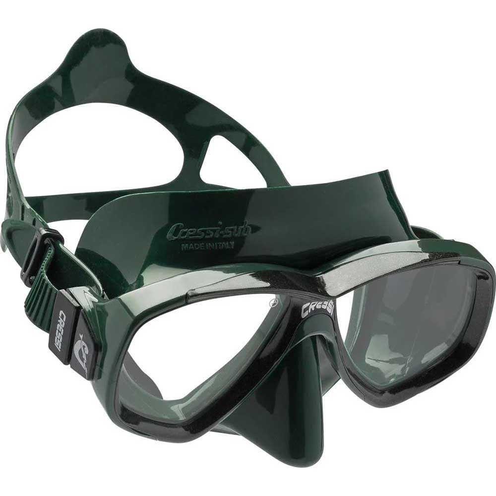 Cressi Perla Dalış Maskesi - GREEN-BLACK