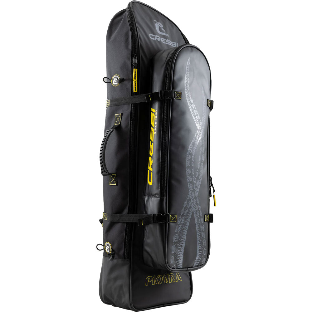 Cressi Piovra Dry Sırt Çantası - BLACK - YELLOW - 90L
