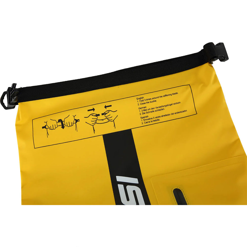 Cressi Premium Dry Bag - BLACK - YELLOW - 20L