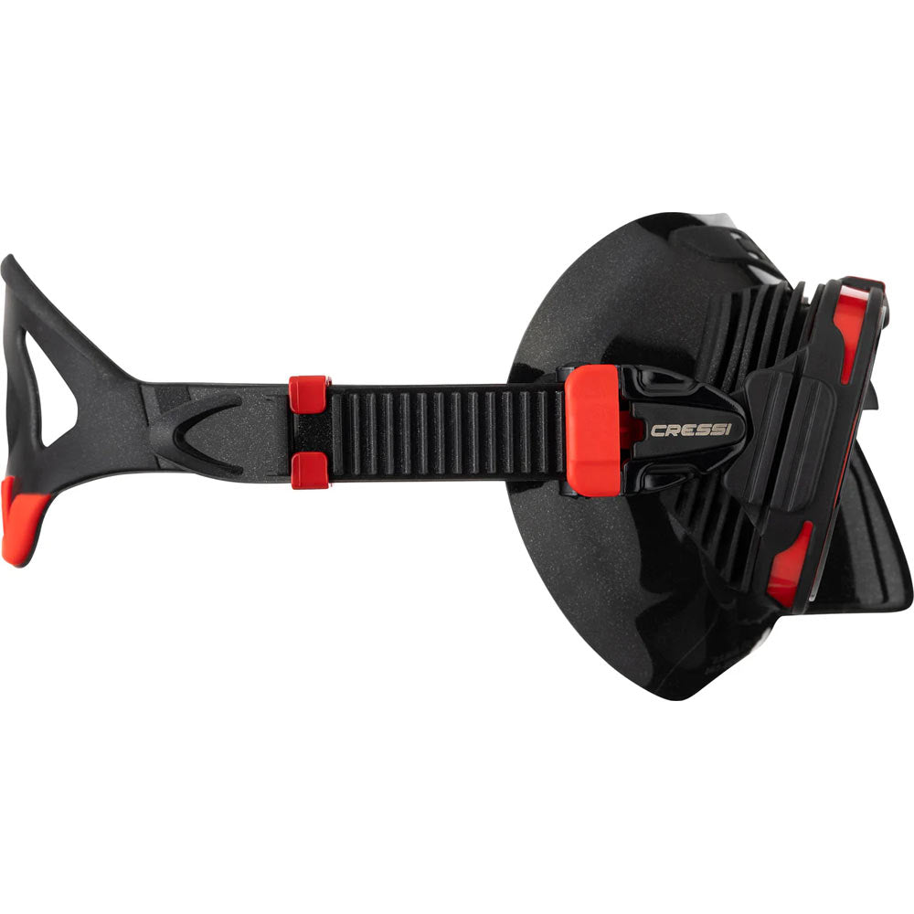 Cressi Prisma Dalış Maskesi - BLACK - RED
