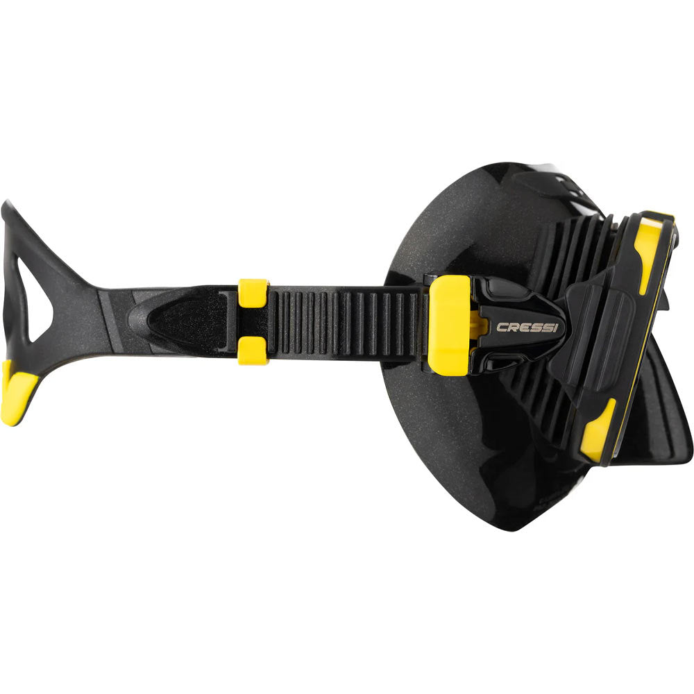Cressi Prisma Dalış Maskesi - BLACK - YELLOW