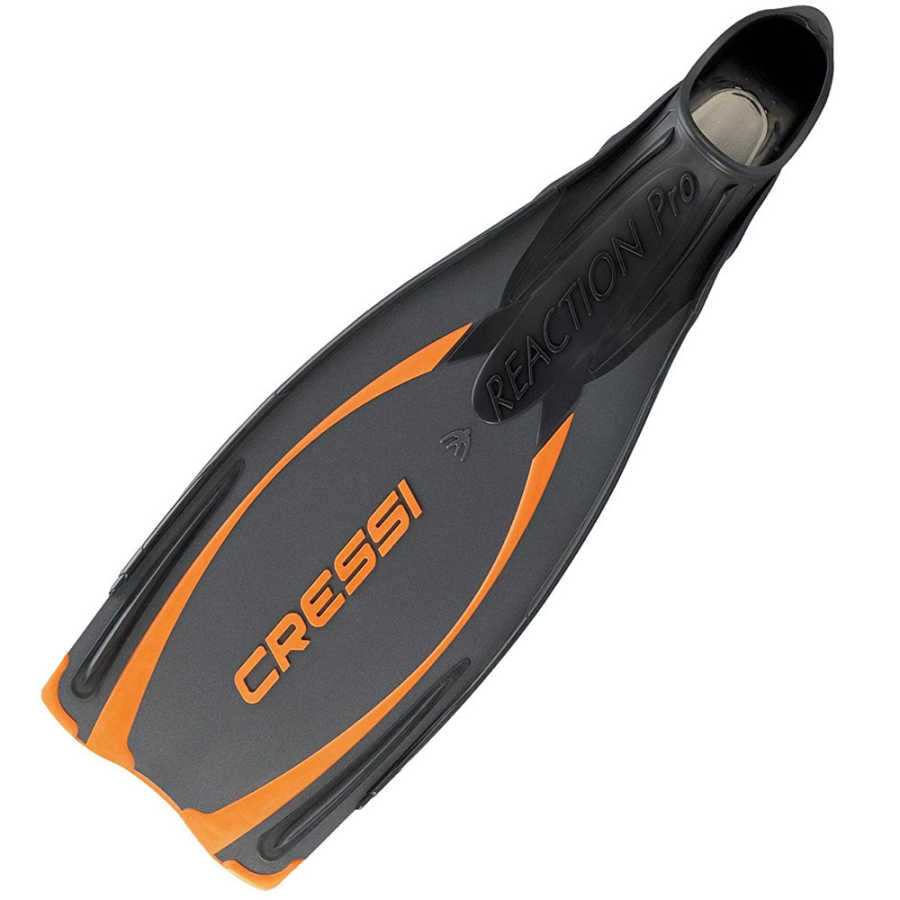 Cressi Reaction Pro Dalış Paleti - SILVER-ORANGE - NO:36-37