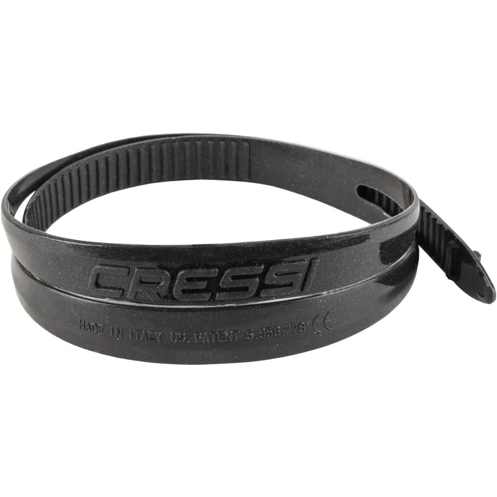 Cressi Silikon Yüzme Gözlüğü Kayışı - BLACK