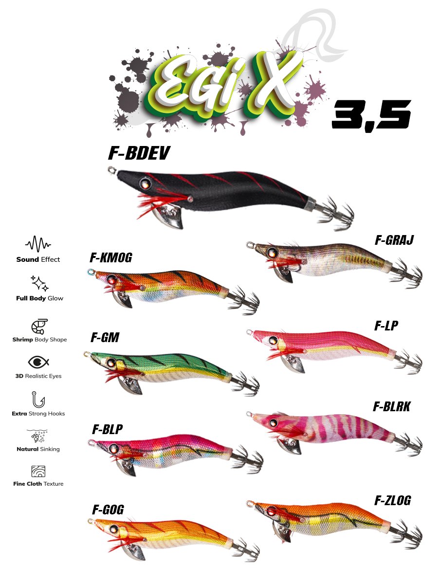Fujin EgiX 3.0 16,4gr Kalamar Zokası