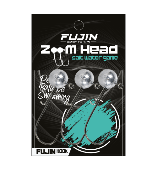 Fujin Zoom Head 1/0 Jighead 1,5 gr