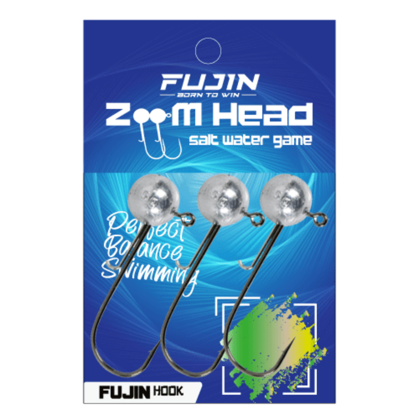 Fujin Zoom Head 3/0 Jighead
