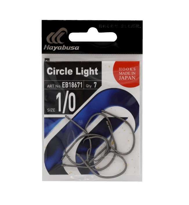 Hayabusa HCRL 186 Circle Delikli Çupra İğnesi Black Nikel - Standart - 4