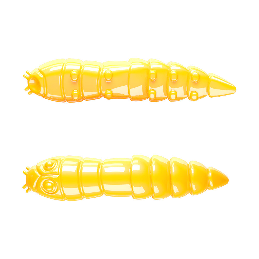 Libra Lures Kukolka Garlic Suni Yem - 007 - YELLOW - 42MM