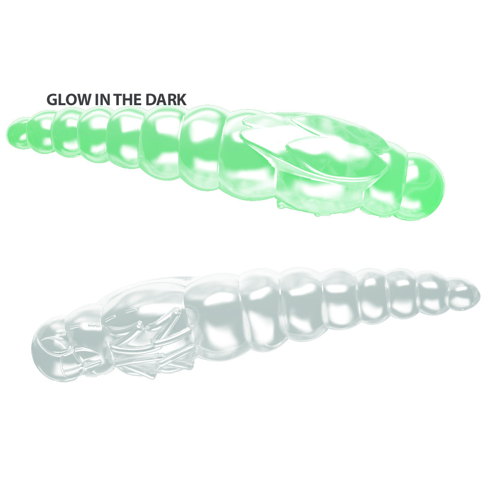 Libra Lures Largo Slim Cheese Suni Yem - 000 - GLOW UV GREEN - 34MM