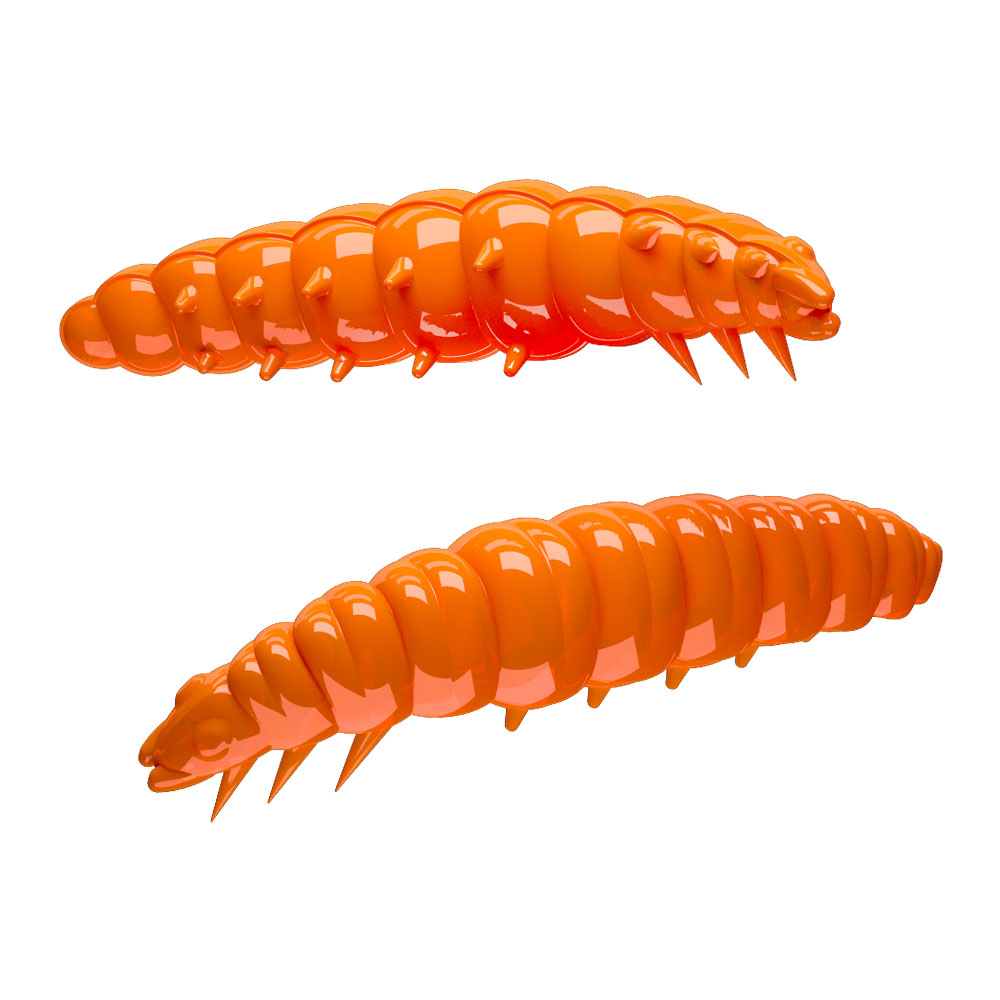 Libra Lures Larva Cheese Suni Yem - 011 - HOT ORANGE - 45MM