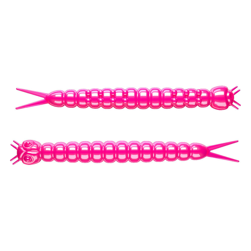 Libra Lures Slight Worm Garlic Suni Yem - 019 - HOT PINK - 38MM