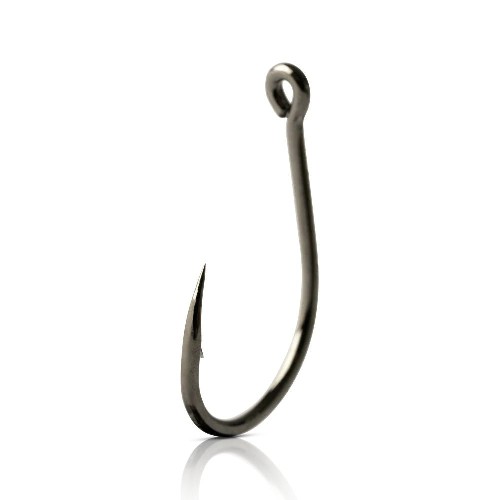 Mustad 10750NP-BN Eyed Baitholder Olta İğnesi - BLACK NICKEL - NO:6