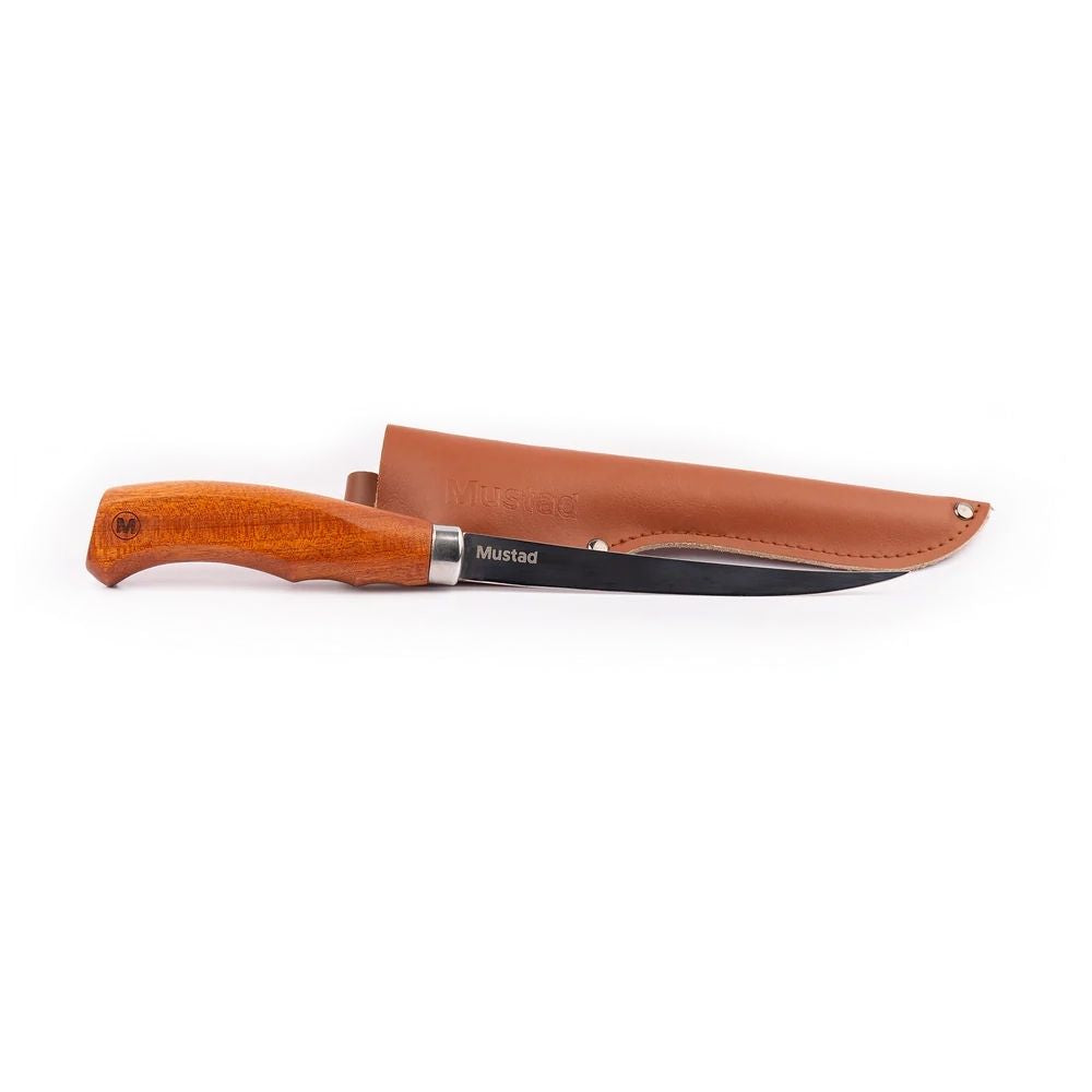 Mustad Ahşap Sap Fileto Bıçağı - Standart