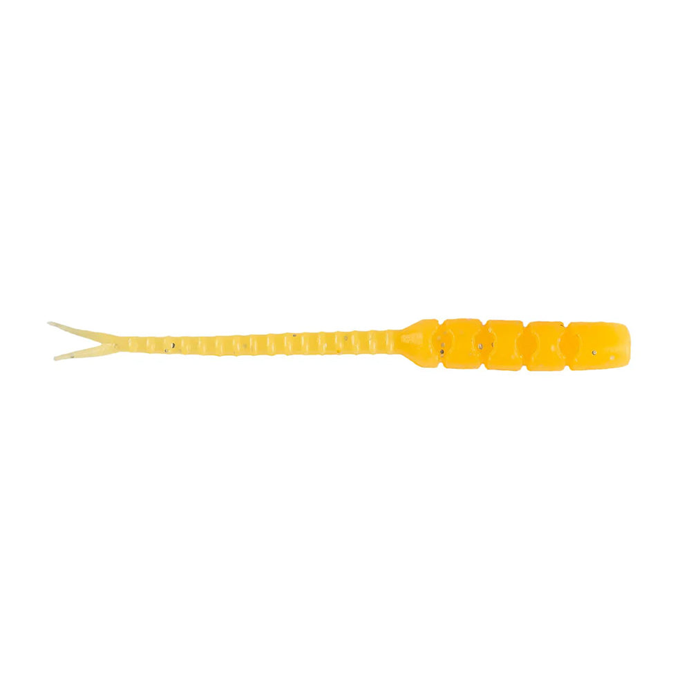 Mustad Aji Hellgramite Silikon Kurt - 008 - ORANGE LUMINOUS - 5CM - 12Lİ