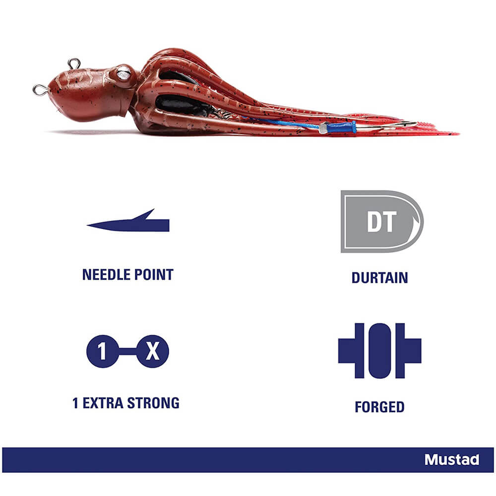 Mustad Inkvader Octopus Jig Sahte Yem - SPY - SPIDER - 80GR