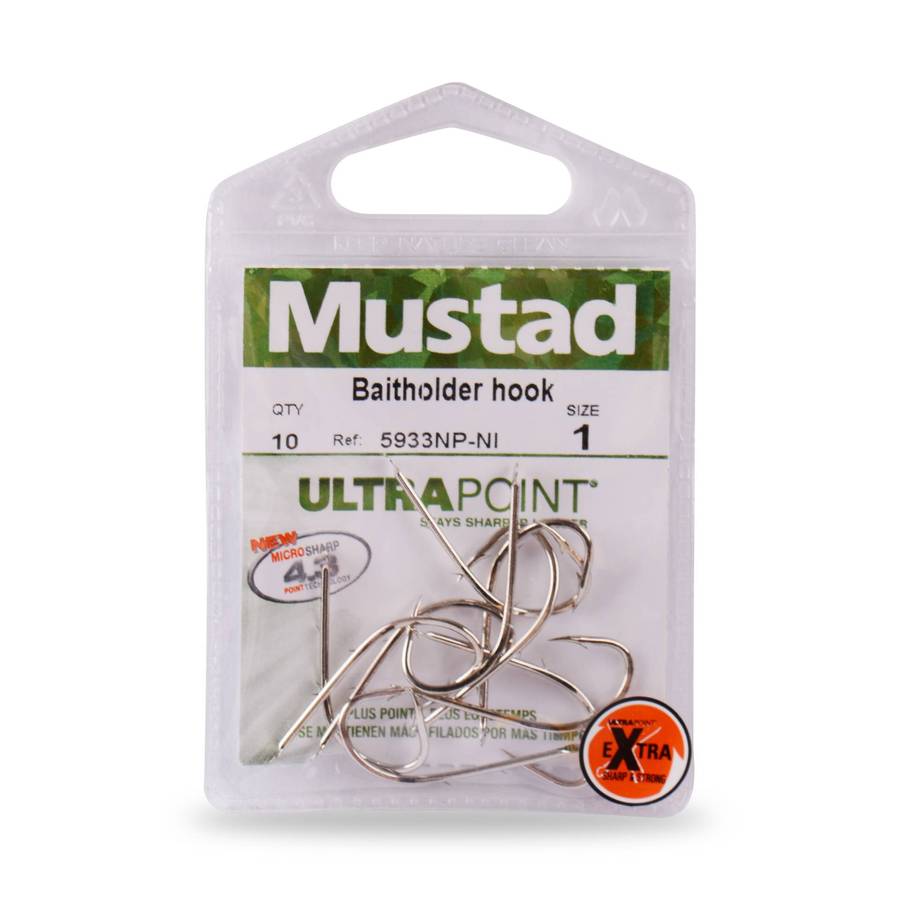 Mustad Olta İğnesi 5933 NPNI 10 lu - NİKEL - NO:4