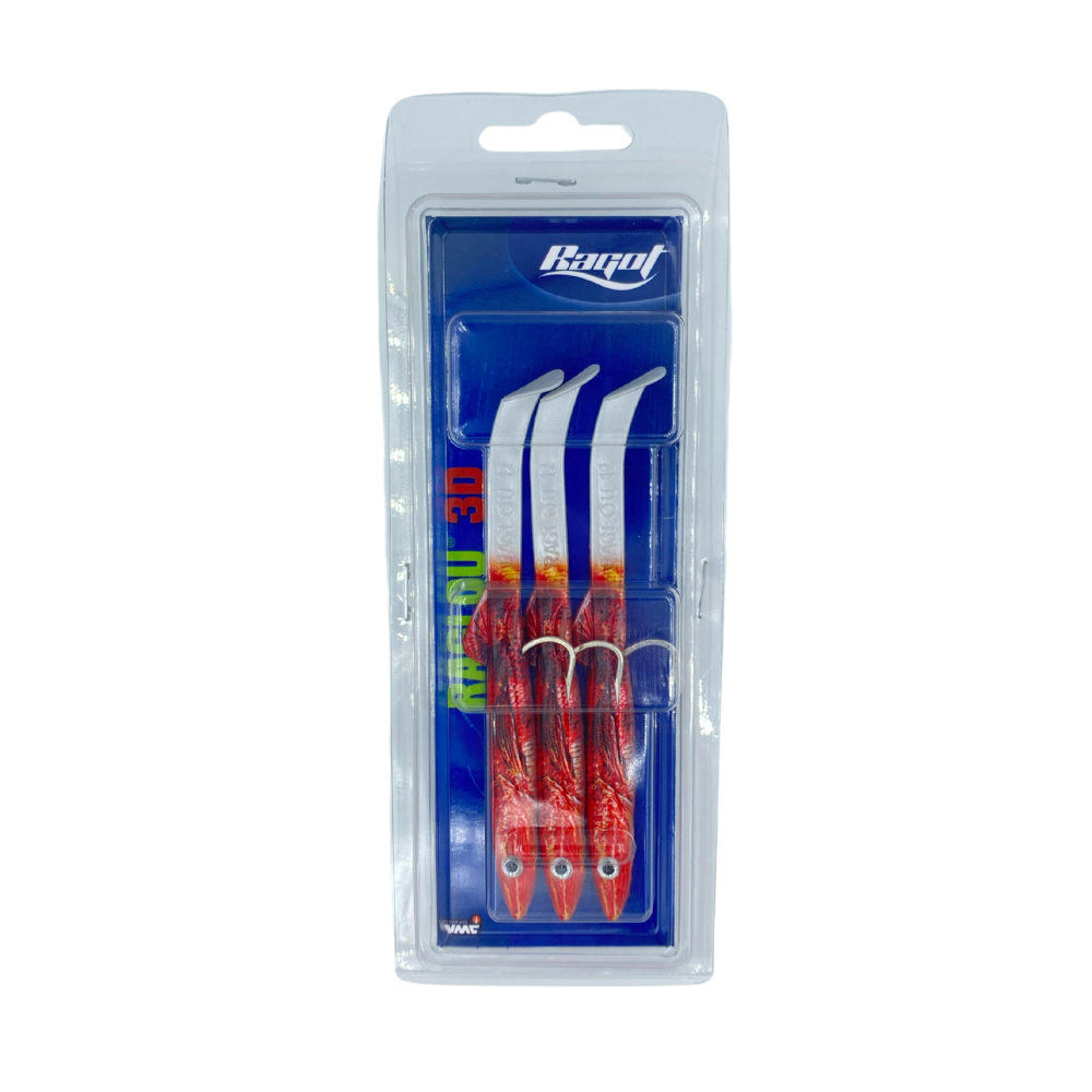 Ragot Raglou 3D Silikon Balık - ABLR - 65MM - 3LÜ