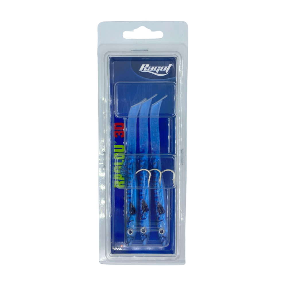 Ragot Raglou 3D Silikon Balık - BM - 120MM - 3LÜ