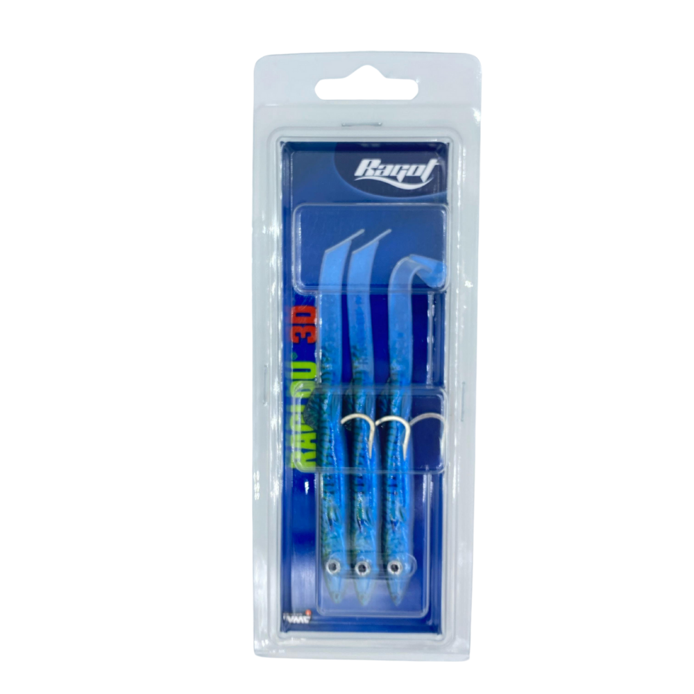 Ragot Raglou 3D Silikon Balık - GM - 65MM - 3LÜ