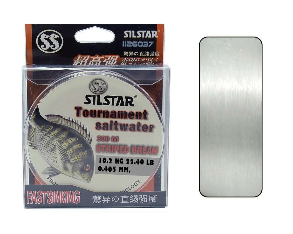 Silstar 1126 Tournament 300mt Monofilament Misina Beyaz - Standart - 0.40 MM
