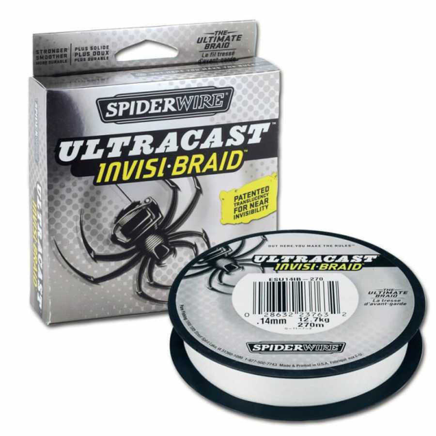 SpiderWire UltraCast Invisi Braid İp Misina - BEYAZ - 0.35MM - 270MT - 36.5KG