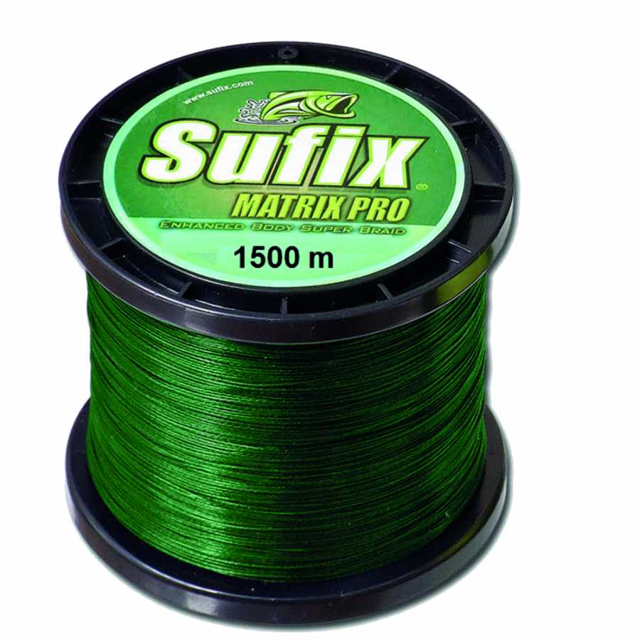 Sufix Matrix Pro İp Misina - MIDNIGHT GREEN - 0.60MM - 1500MT - 90KG