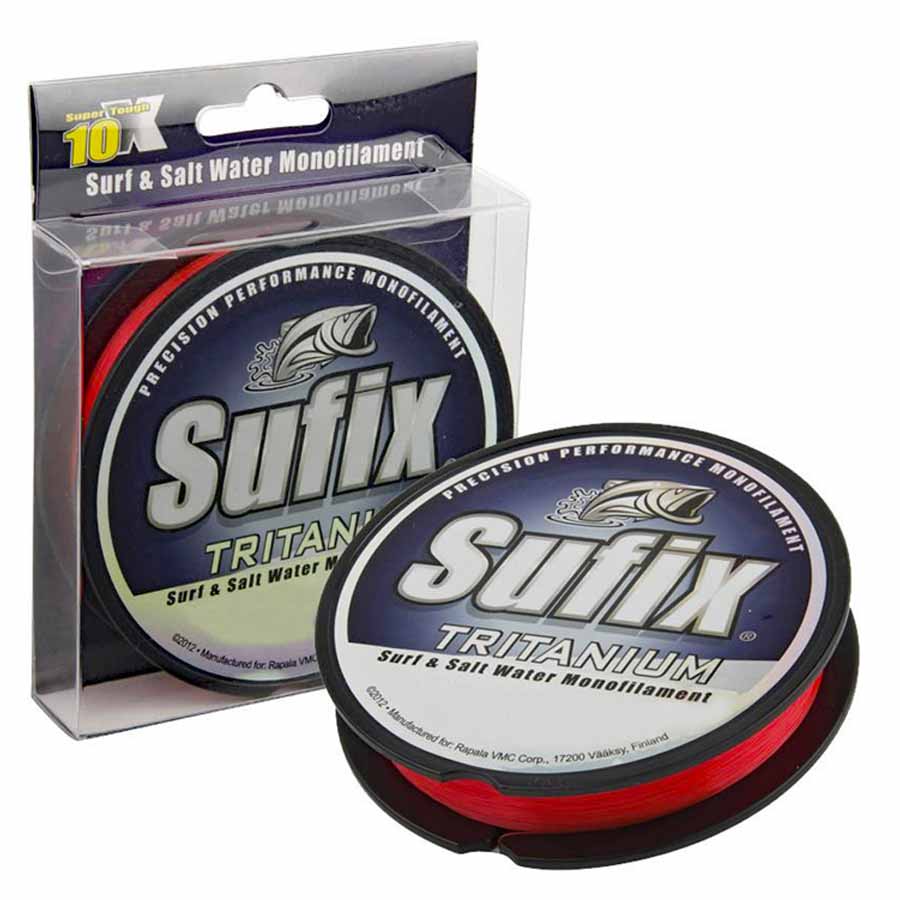 Sufix Tritanium Surf Misina - NEON ORANGE - 0.35MM - 250MT - 8.7KG