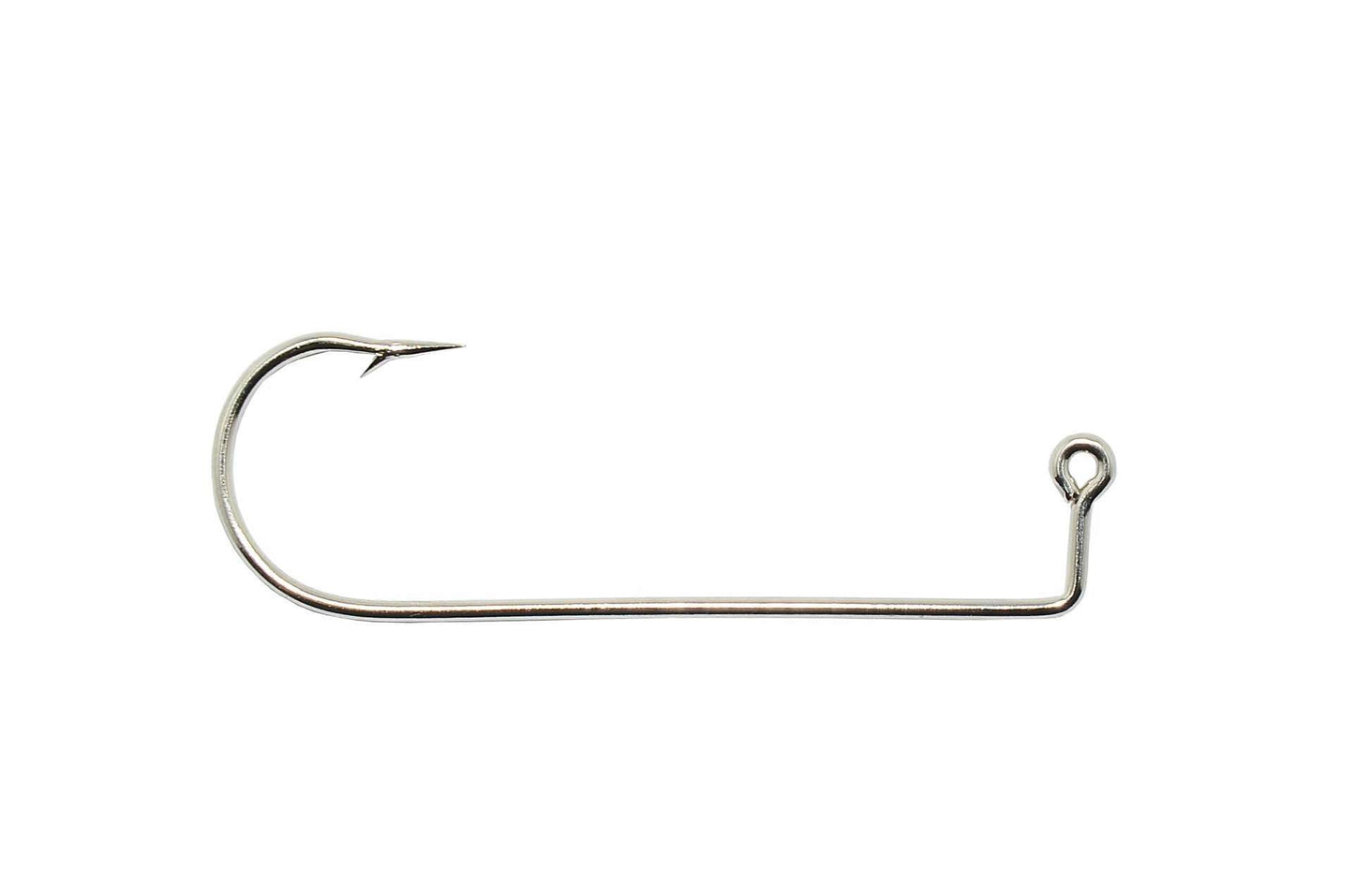 Youvella 2508 Jig Head İğnesi Delikli Extra Uzun 100lü Kutu Nikel - Standart - 5-0