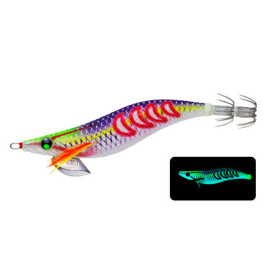 Yozuri Aurie-Q Search Double Glow Kalamar Sahte Balığı - DLPU - A1758 - 3.0 - 15G