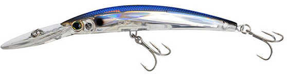 Yozuri Crystal 3D Minnow Deep Diver Floating Sahte Balığı (Yeni) - B - 130MM