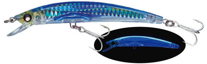 Yozuri Crystal 3D Minnow Floating Sahte Balığı - HSB - 130MM-21GR