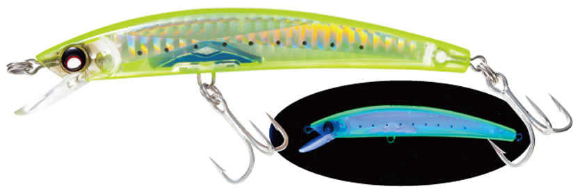 Yozuri Crystal 3D Minnow Floating Sahte Balığı - HCIW - 130MM-21GR