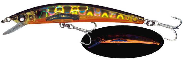 Yozuri Crystal 3D Minnow Floating Sahte Balığı - HGBL - 90MM-8GR