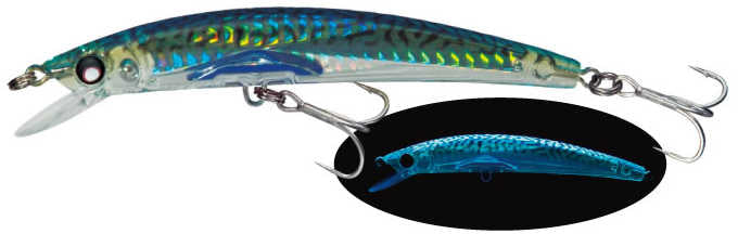 Yozuri Crystal 3D Minnow Floating Sahte Balığı - HGM - 130MM-21GR