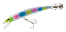 Yozuri Crystal Minnow Egi Sinking Kalamar Sahte Balığı - LSCA - F1025 - 90MM