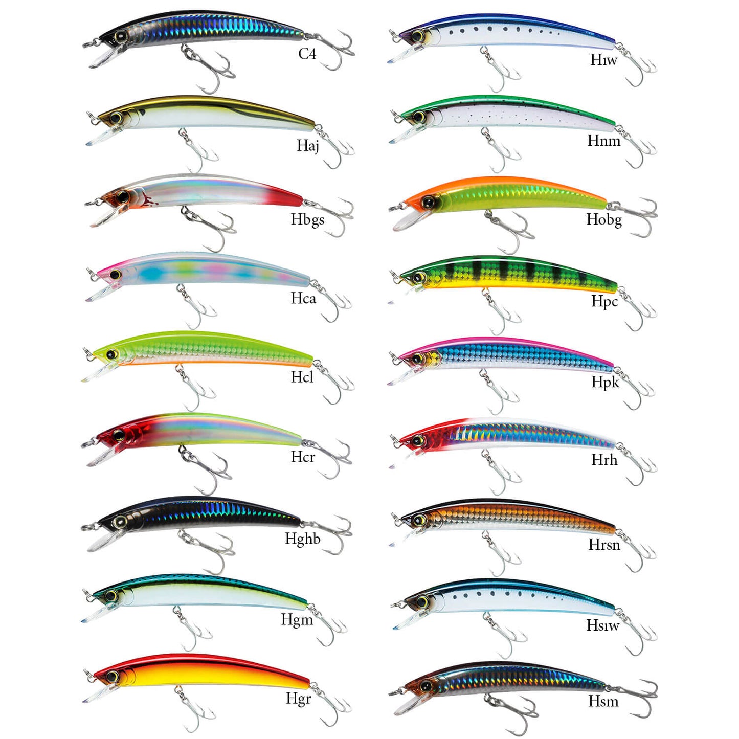 Yozuri Crystal Minnow Floating Sahte Balığı