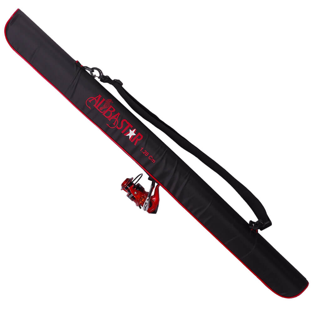 Albastar Kamış Çantası Korumalı - SİYAH - 120CM