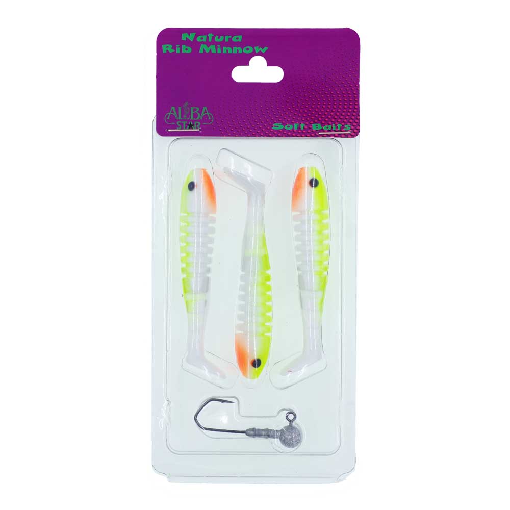 Albastar Natura Rib Minnow Sahte Balığı - 07 - 90MM