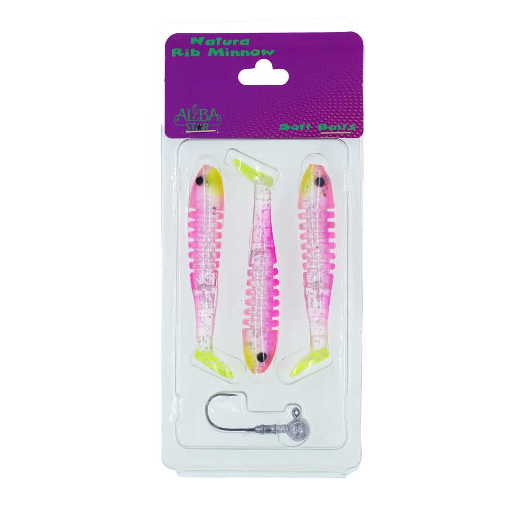 Albastar Natura Rib Minnow Sahte Balığı - 04 - 90MM