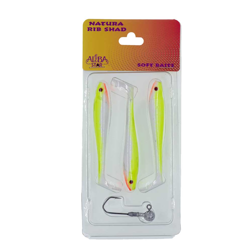 Albastar Natura Rib Shad Sahte Balığı - 07 - 90MM