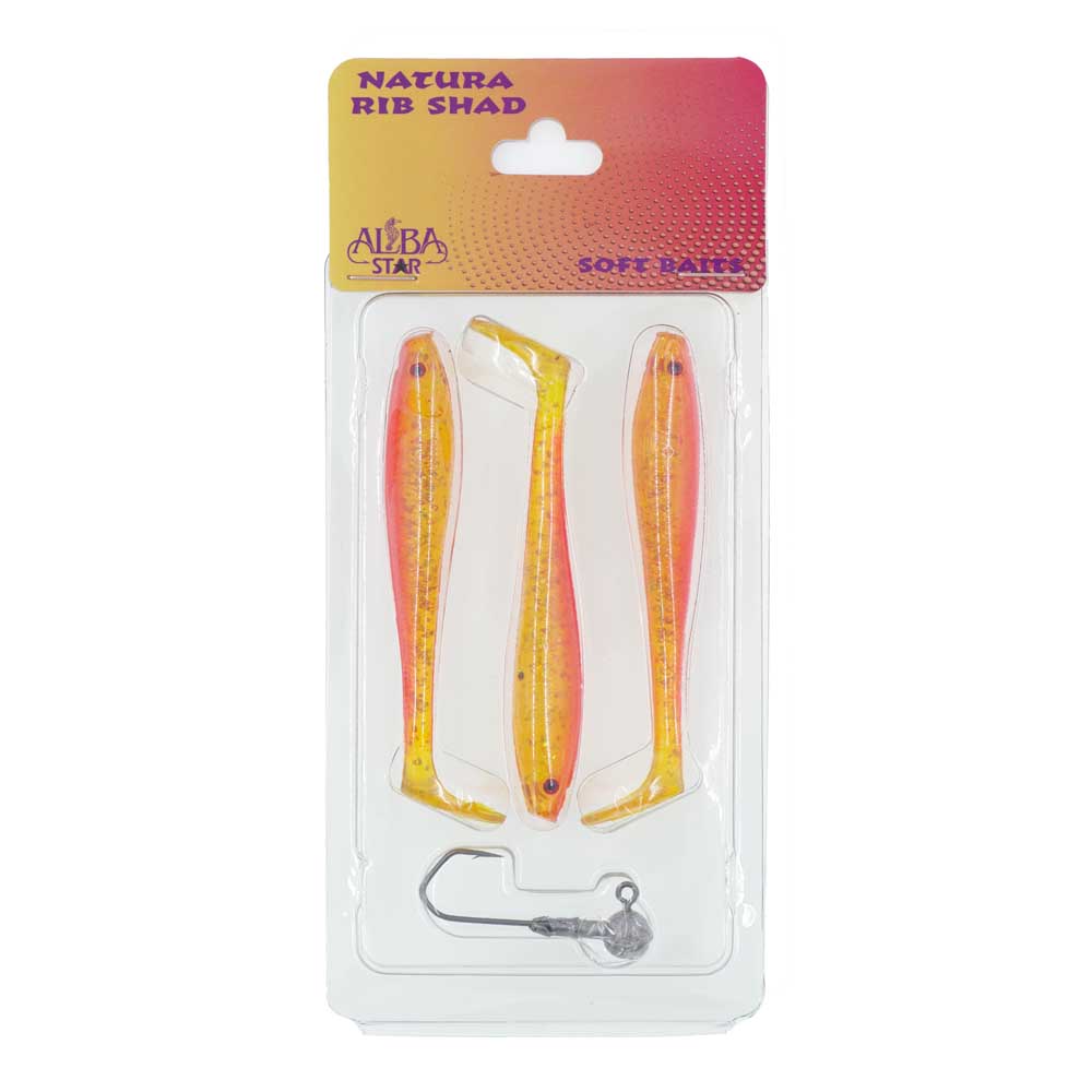 Albastar Natura Rib Shad Sahte Balığı - 01 - 90MM