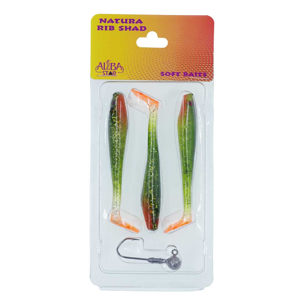 Albastar Natura Rib Shad Sahte Balığı - 02 - 90MM